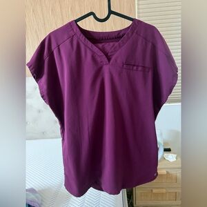 Women's wine scrub Jogger set